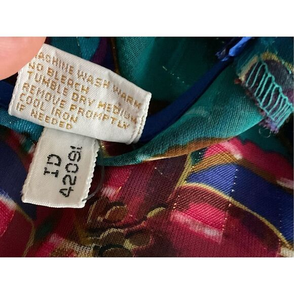 Vintage Victoria's Secret Gold Label Bodysuit Lingerie Teddy One Piece Floral‎ M - Picture 9 of 9